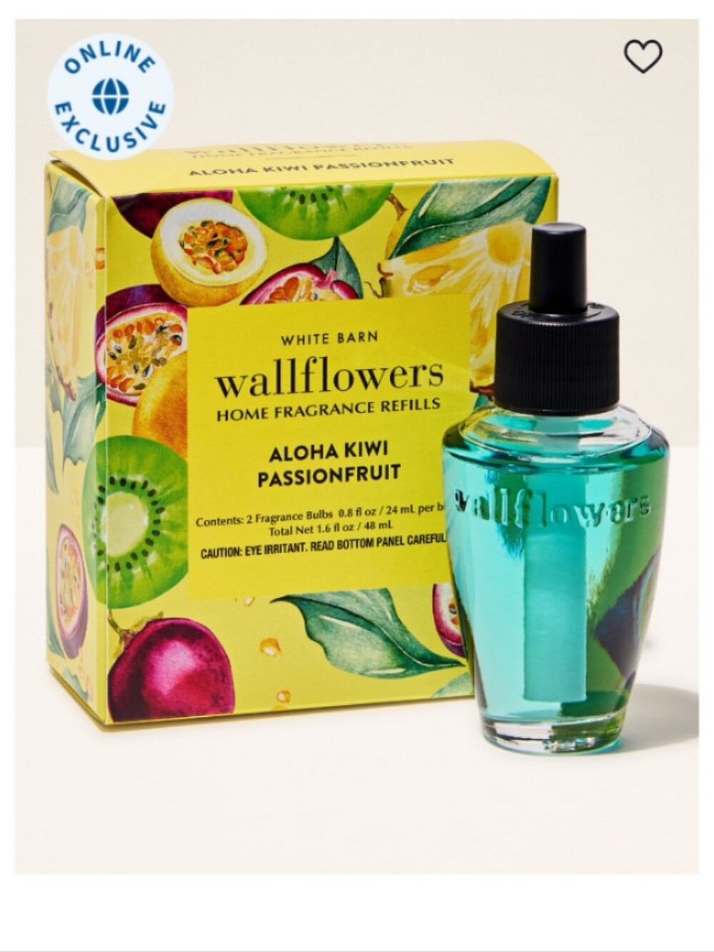 White Barn Aloha Kiwi Passionfruit Wallflowers Refill -